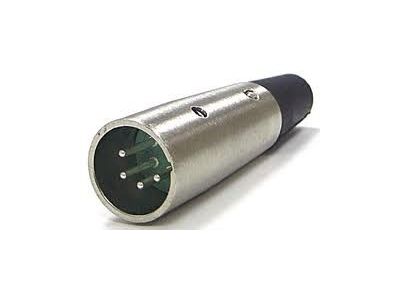 SWITCHCRAFT 4 PIN MALE XLR INLINE CONNECTOR