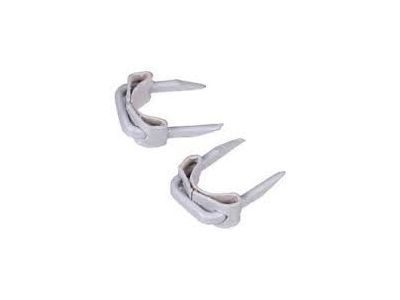 CABLE CLIP, NAIL, STAPLE, PACKAGE OF 40, WHITE, Eagle 264