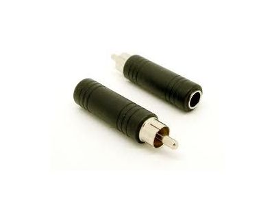 RCA PLUG TO 1/4 inch JACK ADAPTER