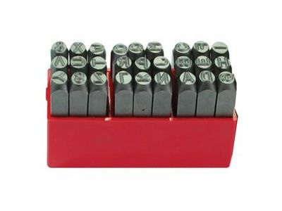 27Pc 4mm Letter Punch Set