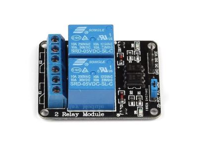 ARDUINO Accessory, 2 Channel Relay Board, SPDT 5VDC Coil, PIC, Shield, Raspberry Pi