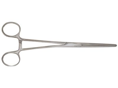 8 inch Self-Locking Curved Forceps