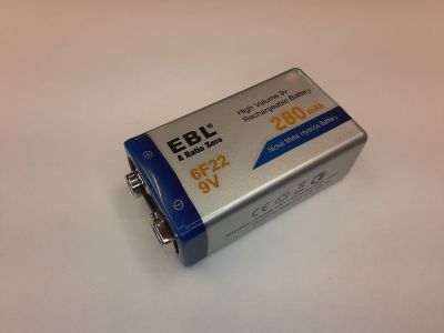 9V Ni-MH BATTERY 8.4v 250maH
