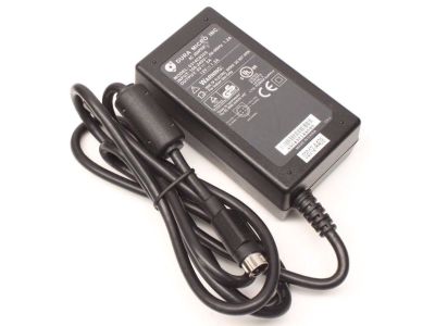 5VDC 2A & 12VDC 1.2A, 4 pin Round DC Plug, 100-240VAC Input, UL, Dura Micro 0314C00225, Media Storage Power Supply