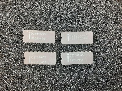 Dynamic RAM, Page Mode, 64K x 1, 16 Pin, Ceramic, DIP