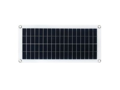 12VDC 10W WATT Semi Flexible Polycrystalline SOLAR PANEL, Battery Tender with Alligator Clips