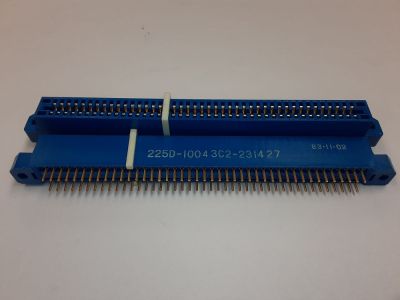 CARD EDGE CONNECTOR 86 Position, .100 inch PC MOUNT DOUBLE READOUT W31