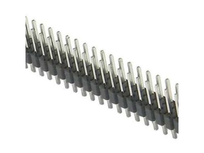 2.0mm .1 Inch Centers, 50 PIN Dual Row Male Breakaway HEADER, STRAIGHT LEADS