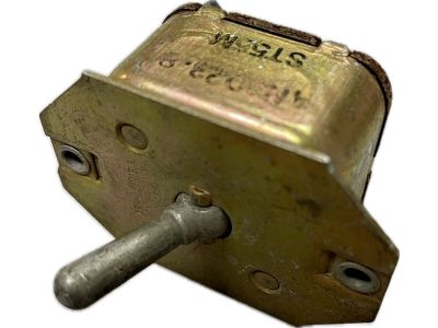 AN3023-8 ST55L Mil Spec HEAVY DUTY Bat Handle Toggle Switch DPST 25A 28VDC, 8A 125VAC (ON)-OFF, Momontary On, NSN 5930-00-501-3896, W37