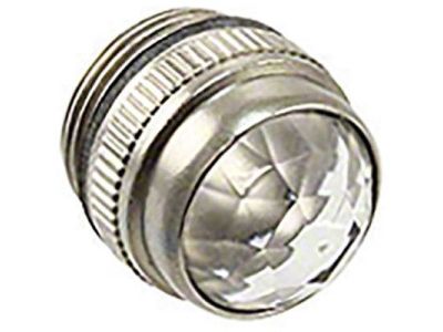 Dialight Jeweled / Faceted Clear Threaded Panel Lens