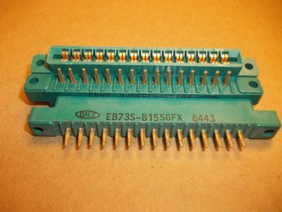 CARD EDGE CONNECTOR 15 Position, .156 inch SOLDER/PC BOARD MOUNT DALE SINGLE READOUT