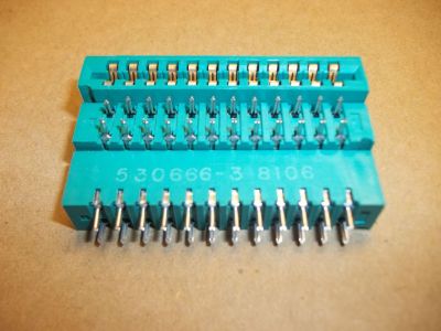 CARD EDGE CONNECTOR 24 Position, .156 inch PC BOARD MOUNT AMP DOUBLE READOUT