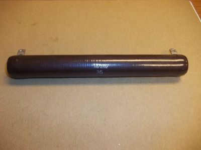 35 Ohm 100 Watt Power Resistor, 6.5 inch X 3/4 inch TRU-OHM 35