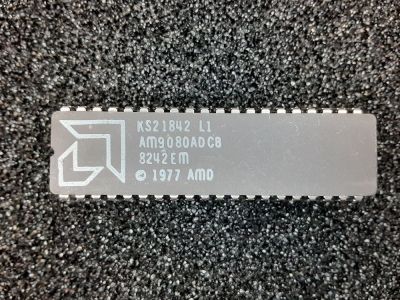 Microprocessor, 8 Bit, 40 Pin, Plastic, DIP