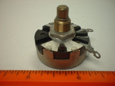 25K Ohm Potentiometer - Linear, 1/4 inch dia. shaft, single turn