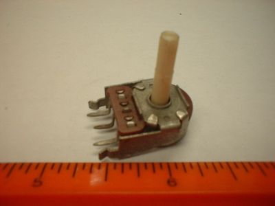 100K Ohm Potentiometer - Linear, 1/8 inch dia. shaft, single turn