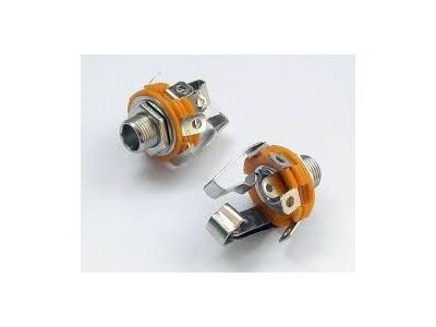 1/4 inch STEREO PANEL MOUNT JACK, CLOSED CIRCUIT SWITCH