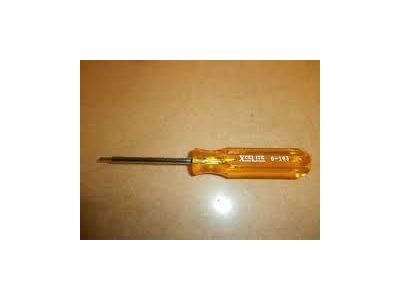 Xcelite CLUTCH HEAD SCREWDRVR (TYPE G) - TIP: 1/4 inch - BLADE: 9/32 inch X 6 inch - OVERALL LENGTH: 10 1/8 inch W02