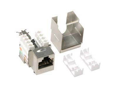 CAT5E Cat6 RJ45 110 Type Shielded Keystone Jack