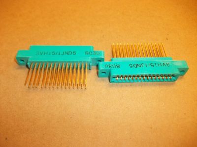 CARD EDGE CONNECTOR 30 Position, .1 inch 2.54MM WIRE WRAP WW VIKING DOUBLE READOUT