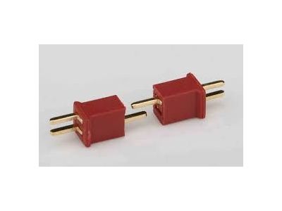 2 PIN Male and Female Set. Small Deans Mini Micro T Type plug connector. Great for battery packs