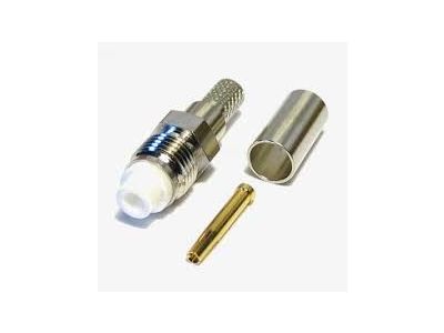 FME FEMALE CONNECTOR for RG58 FME2412
