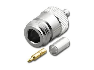 N Female Reverse Polarity CRIMP RG-58/U, LMR195 RPN6732