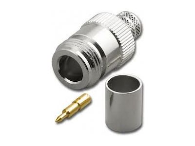 N Female Reverse Polarity CRIMP RG-8/U, RG213, 9913 LMR400 RPN6736
