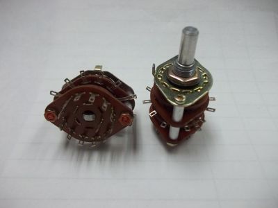 34702 MAKE BEFORE BREAK 910-6981 WFRS-S-SP12T 300MA AT 125VAC ROTARY SWITCH
