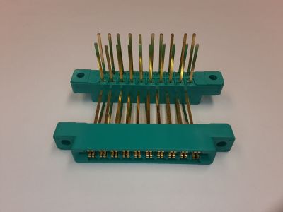 CARD EDGE CONNECTOR 10 Position, .156 inch WIRE WRAP WW DOUBLE READOUT