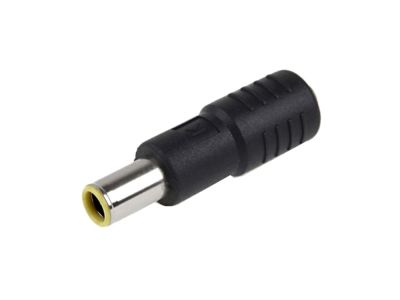 7.9 x .9mm x 5.5mm DC Male to 5.5 x 2.5mm DC Female Power Plug Tip for Lenovo Laptop Adapter, Power Adapter