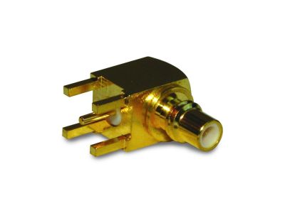 SMC PCB Mount Thru Hole Jack Connector, 90 Degree SMC2979