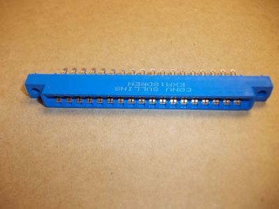 CARD EDGE CONNECTOR 36 Position, .156 inch SOLDER EYELET SULLINS DOUBLE READOUT