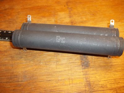 2200 Ohm 2.2K OHM 130 Watt POWER RESISTOR 6 1/2 inch X 1 1/8 inch DALE HL-130-04Z
