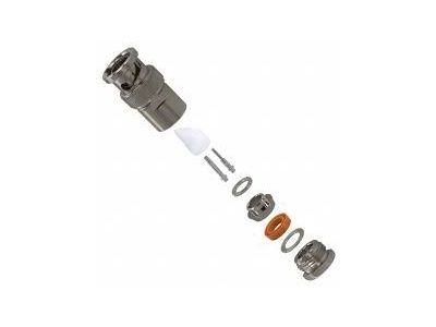 AMPHENOL / BNC TWIN POLARIZED MALE, CLAMP TYPE, 1 MALE, 1 FEMALE CONTACT , FITS CABLE RG108A TWINAX