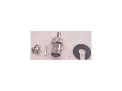 AMPHENOL / BNC STRAIGHT FEMALE, FCP TYPE, FITS CABLE RG58