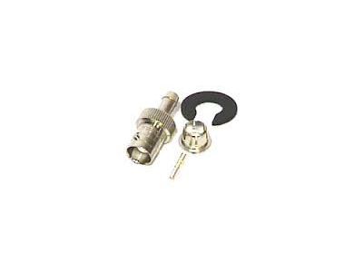 AMPHENOL / BNC STRAIGHT FEMALE, FCP TYP, FITS CABLES RG59, RG62, RG71, RG140, RG210