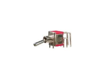 Mini Toggle Switch On-On, DPDT, Right Angle Terminals J-B-T C&K ET21 9813