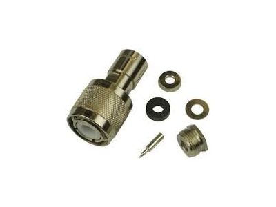 AMPHENOL / HN STRAIGHT MALE, CLAMP TYPE, FOR CABLES RG58, RG141, RG142