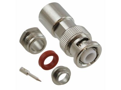 AMPHENOL / UG-932 / MHV MINITURE HIGH VOLTAGE STRAIGHT MALE, CLAMP TYPE, FITS CABLES 59, 62 AND 71