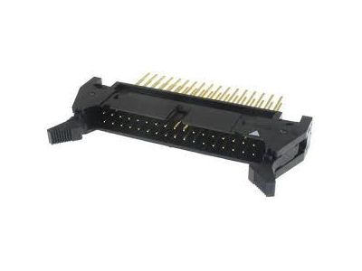 16 PIN LATCHING HEADER WIRE WRAP STRAIGHT LEADS
