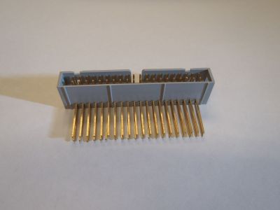 16 PIN BOX HEADER WIRE WRAP 90 DEGREE ANGLE LEADS