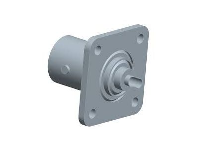 AMPHENOL / C FEMALE PANEL MOUNT, FLANGE TYPE, RECEPTACLE, SOLDER TYPE