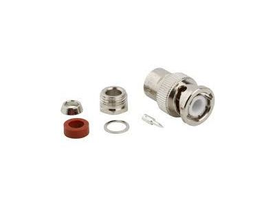 AMPHENOL / BNC STRAIGHT MALE, 75 OHM, CLAMP TYPE, FITS CABLE RG59