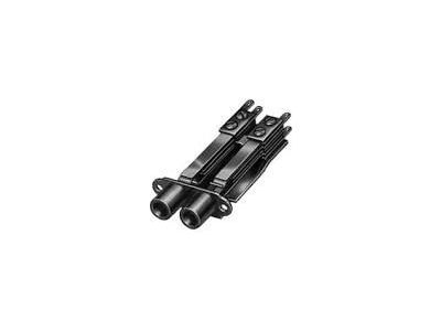 SWITCHCRAFT MT-389 1/4 inch LONG FRAME TELEPHONE TWIN JACKS