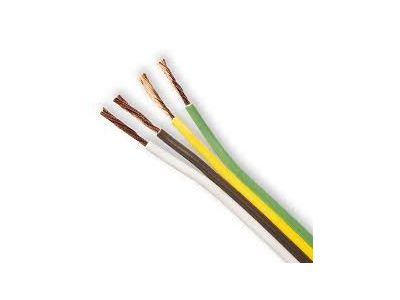 18/4 Flat Green Yellow Brown White, for Trailer Wiring
