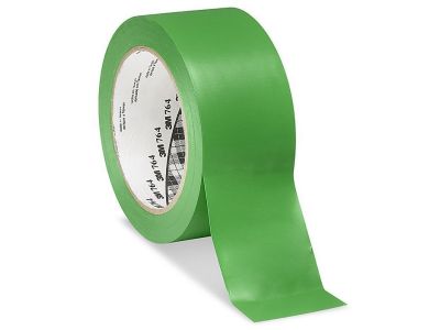 3M 764 Scotch green general purpose vinyl tape, 2 in X 36 Yds