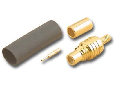 SMC Female Jack Crimp Connector, for RG174 RG316 SMC2901, 050 027 0000 220 ITT Cannon