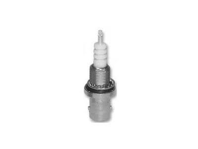 KINGS / BENDIX 3651-1 / BNC MHV MINITURE HIGH VOLTAGE, BULKHEAD PANEL MOUNT, FEMALE, SOLDER
