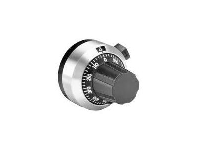 MULTIDIAL COUNTING DIAL for 1/4 inch shaft. Requires 1/16 inch allen driver for installation.